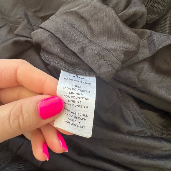 Lulus Tulle For Love Black Mesh Tulle Tiered Ruffled Maxi Dress Size XL Formal - Picture 9 of 10